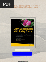 Download Learn Microservices with Spring Boot 3 3rd / converted Edition Moises Macero Garcia ebook All Chapters PDF