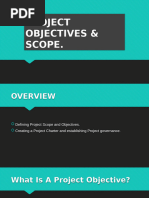 Project Objectives and Scope