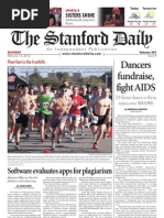 The Stanford Daily: Dancers Fundraise, Fight AIDS