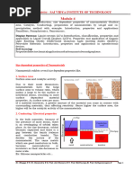 MODULE 4 - Nanomaterials and display system.