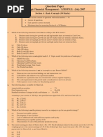 Strategic and Financial MGMT Papers