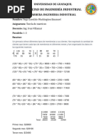 Teoria de matrices multiplicacion