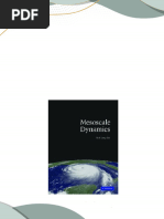 Complete Download Mesoscale Dynamics 1st Edition Lin Y.-L. PDF All Chapters