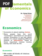 Meaning of Economics & Scope