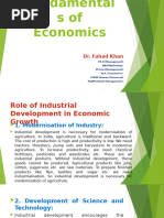 Role of Industrial development in Economic Growth