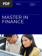 IE - Master in Finance