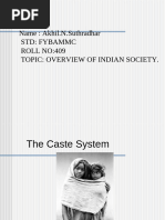 2014 History and Defining Caste System