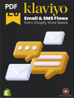 20+ Klaviyo Email & SMS Flows (1)