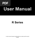 R Series Manual