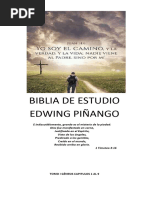 Biblia de Estudio Edwing Piñango Tomo 1 2º Edicion