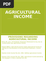 Agricultural Income