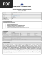 ACCT 100 POFA Course Outline Fall Semester 2022-23 updated (2)