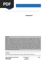 Persuasive Influencers and the Millennials How Their Relationships Affect Brand, Value, And Relationship Equities, And Customers' Inten