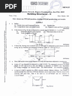 18ENG25 JAN-FEB 2023 Building Structures - II