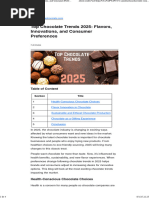 Top Chocolate Trends 2025_ Flavors, Innovations, And Consumer Preferences - Santa Barbara Chocolate 2