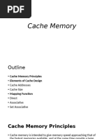 Cache Memory 