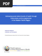 Addressing Social Determinants of Health Through Tuberculosis Control in the Western Pacific Region Case Study Presentation