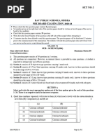 Pre Board QP CLASS - X- 2023-24-SCIENCE-SET-2