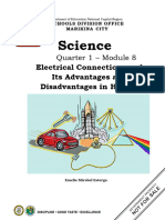 SCI8_Q1_M8_Electrical Connections and Its Advantages and Disadvantages in Homes