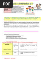 2º GRADO UNIDAD 7 - 2024 PARTICIPANDO EN LA OLIMPIADA Y ELIGIENDO A NUESTROS MUNICIPIOS