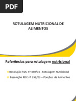 Aula Rotulagem Nutricional