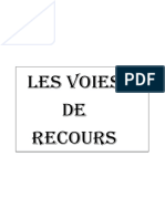 Fia Les Voies de Recours Final