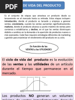 Ciclo de vida del producto Mercadeo