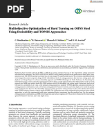 Advances in Materials Science and Engineering - 2024 - Manikandan - Multiobjective Optimization of Hard Turning on OHNS