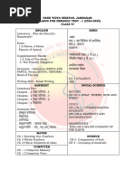 Grade 6 (PT 1 to 4) Syllabus