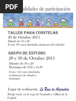 Taller Constelaciones Familiares