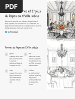 A Table Formes Et Enjeux Du Repas Au XVIIIe Siecle