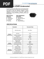 TF-Luna (underwater) Datasheet