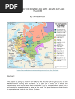 Edoardo Bonotti 18-09-24 Russia's Projection to the Seas - The Tsardom