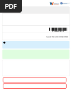 SAMPLE DONOR PASS WITH STAMP