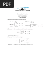 Estudo de continuidade de funções