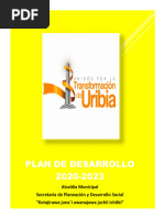 DiagnoÃ¬stico Situacional y  Finaciero. Plan de Desarrollo 2020-2023