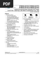 STM32L021F4_datasheet