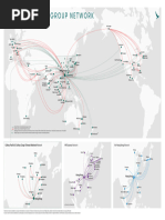 Cathay Pacific Group Winter 2023 Network Map