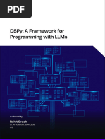 DSPy a Framework for Programming With LLMs