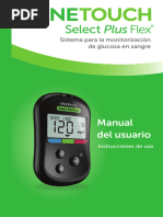 Medidor Onetouch Select Plus Flex Manual Del Usuario Espana