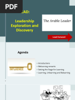 LEAD - LEADERSHIP EXPLORATION AND DISCOVERY