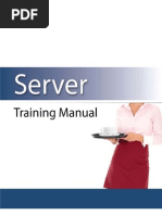 Server Training Manual Restaurant Owner