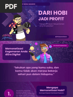 Dari Hobi Jadi Profit by dimasmanchez