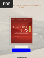 Get McKeachie’s Teaching Tips 14th Edition – Ebook PDF Version free all chapters