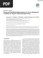 International Journal of Photoenergy - 2019 - Boussetta - Design and Embedded Implementation of a Power Management