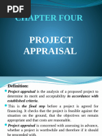 Chapter 4 Project Appraisal