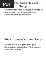 Climate Change Presentation