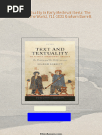 Download Text and Textuality in Early Medieval Iberia: The Written and The World, 711-1031 Graham Barrett ebook All Chapters PDF