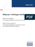 RNAprotect Cell Reagent Handbook