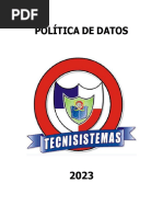 Ggr d04 Politicas de Datos Tecnisistemas 2023 1